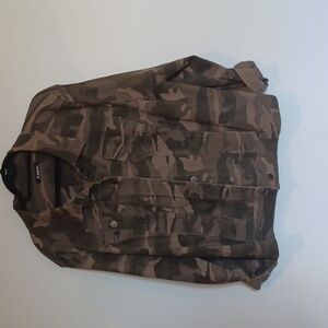 Women's Plus Size Jean Jacket